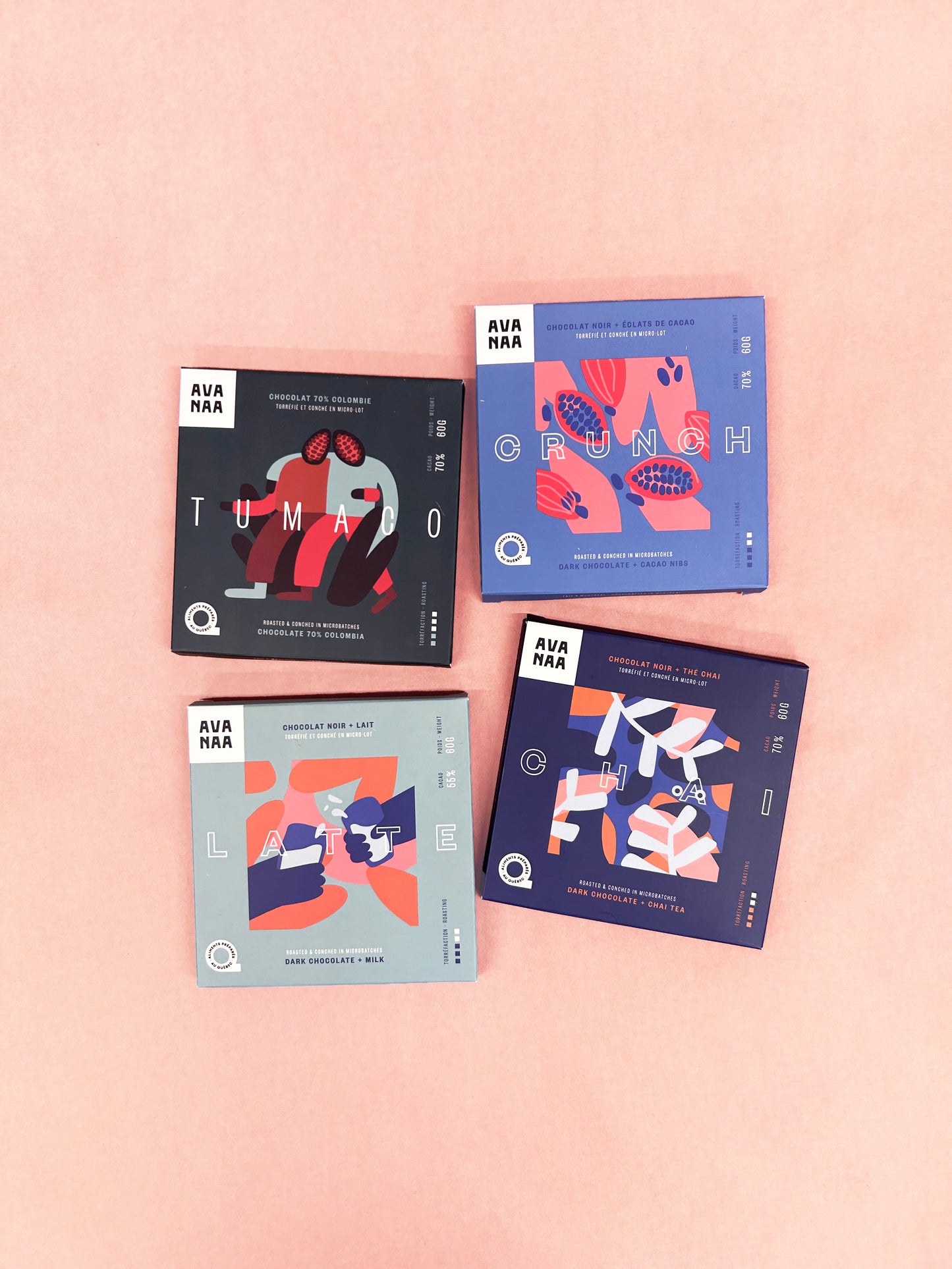 tablettes de chocolat