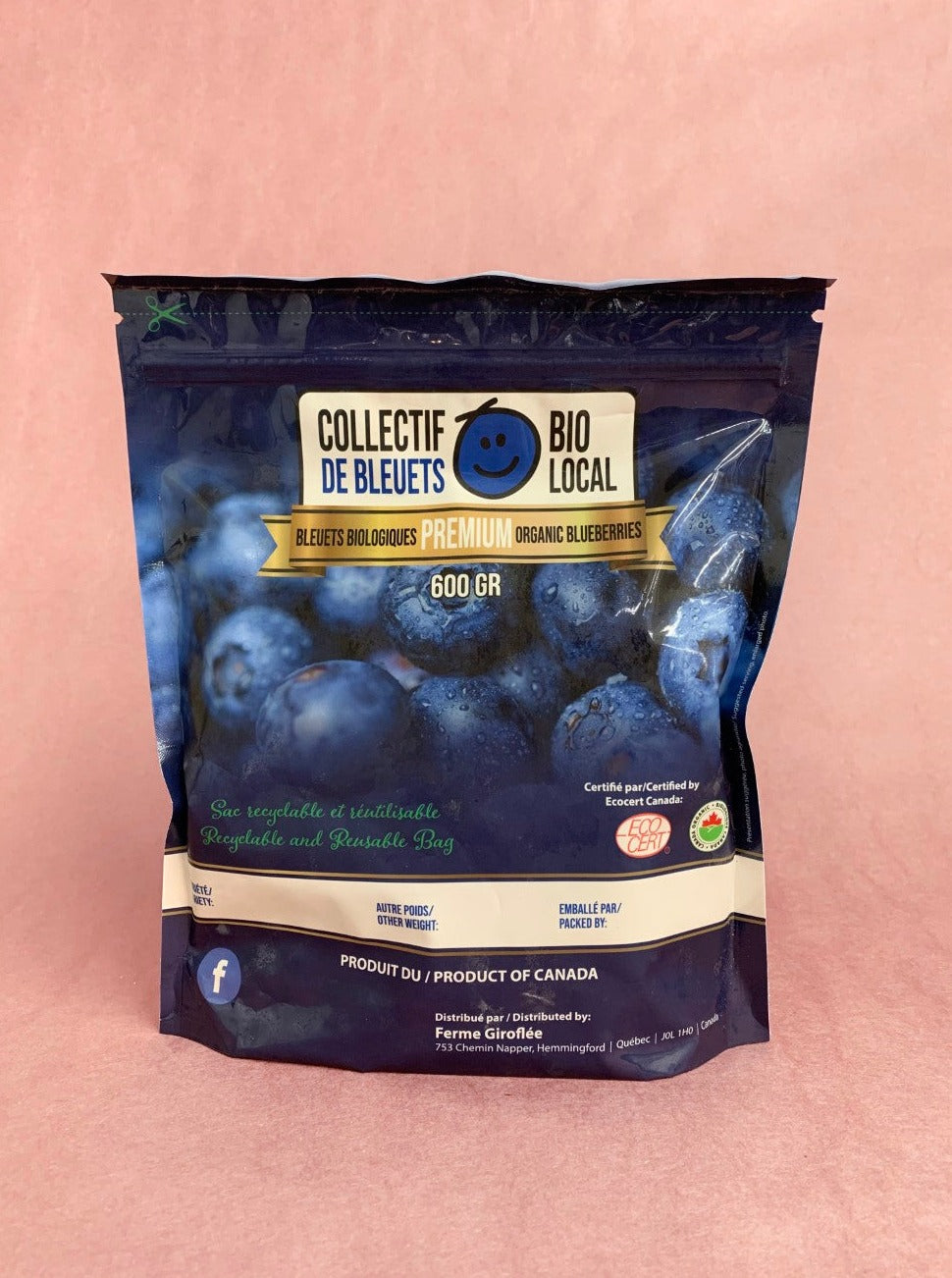 blueberries, 600g