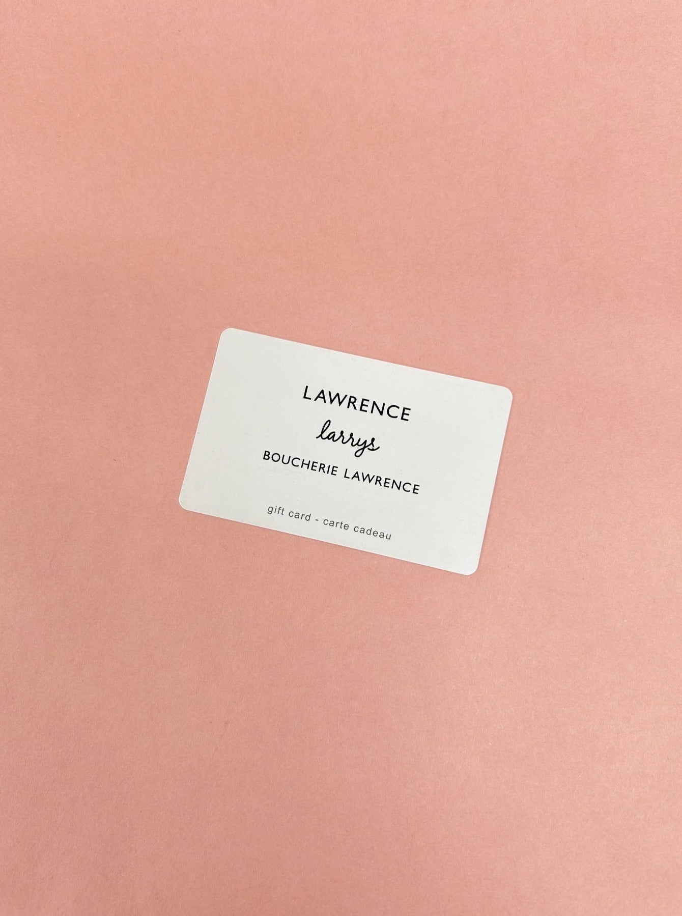 Carte cadeau