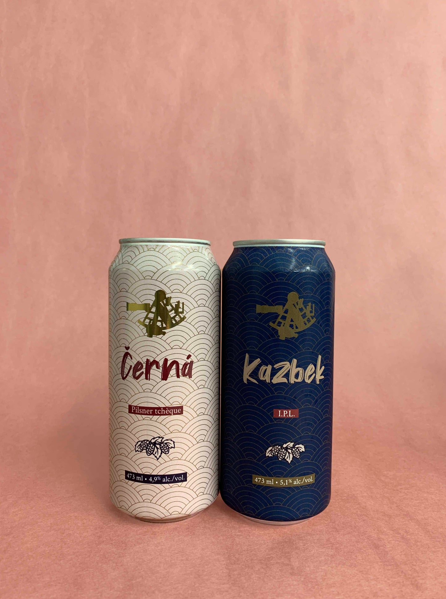 a hoppy lager and a pilsner