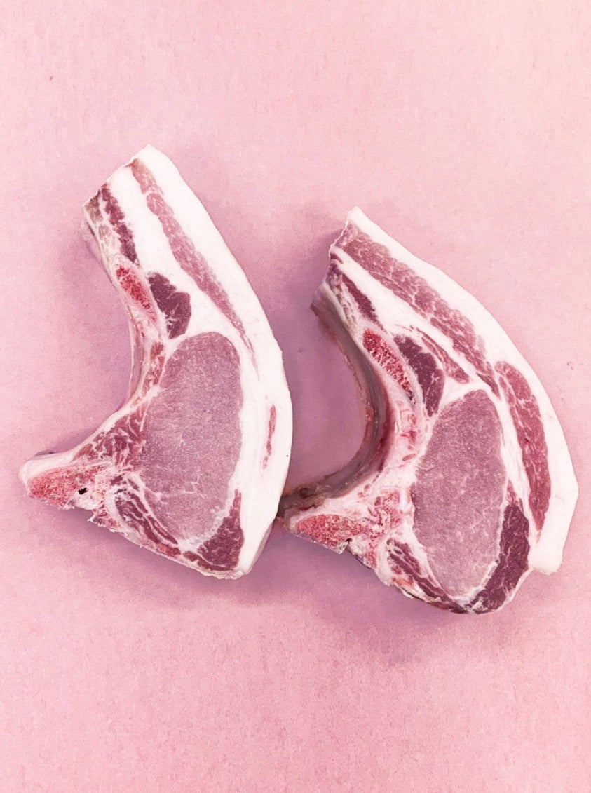 côtelette de porc, au 250g