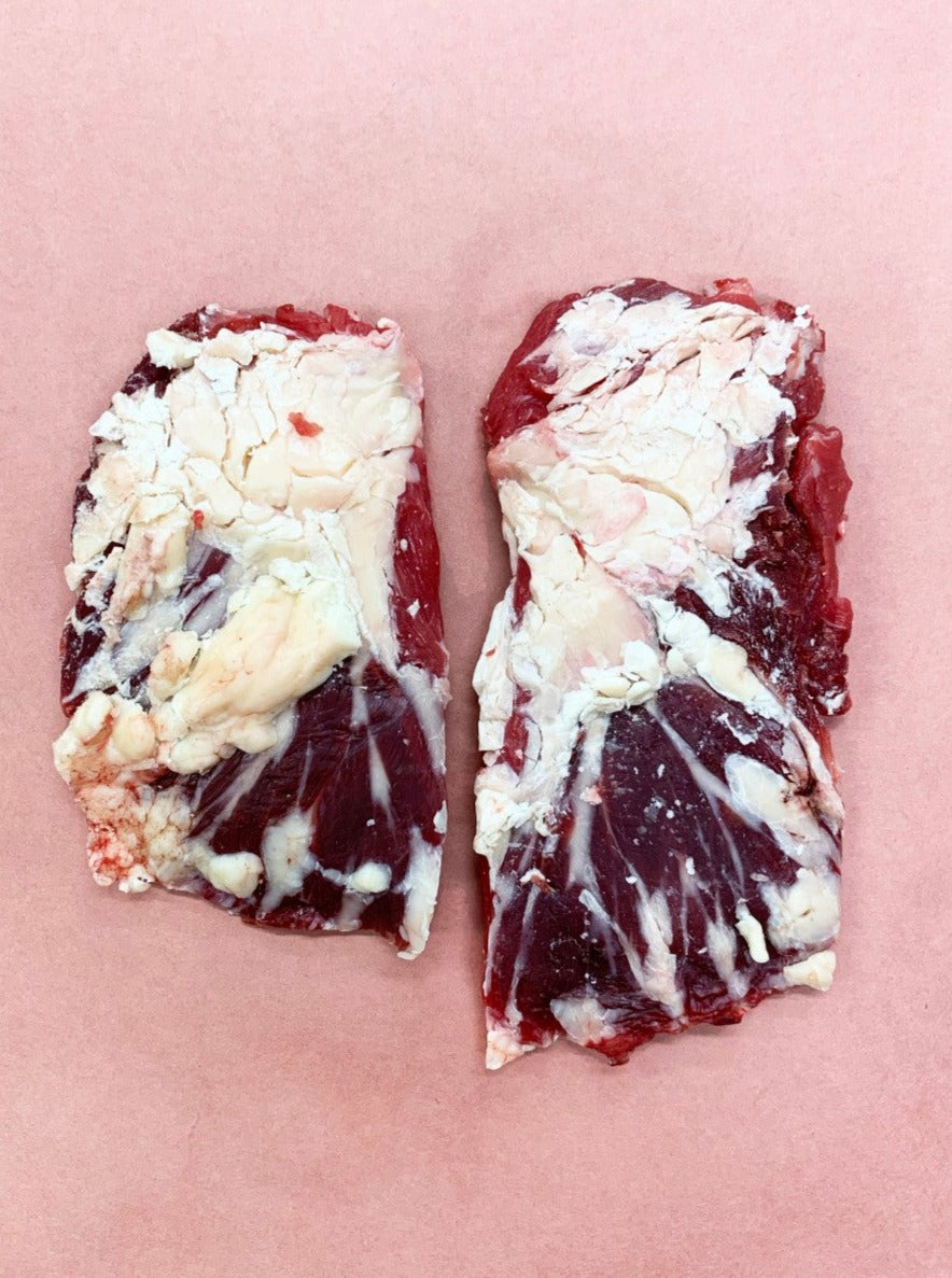 steak frais (non vieilli), par 200g