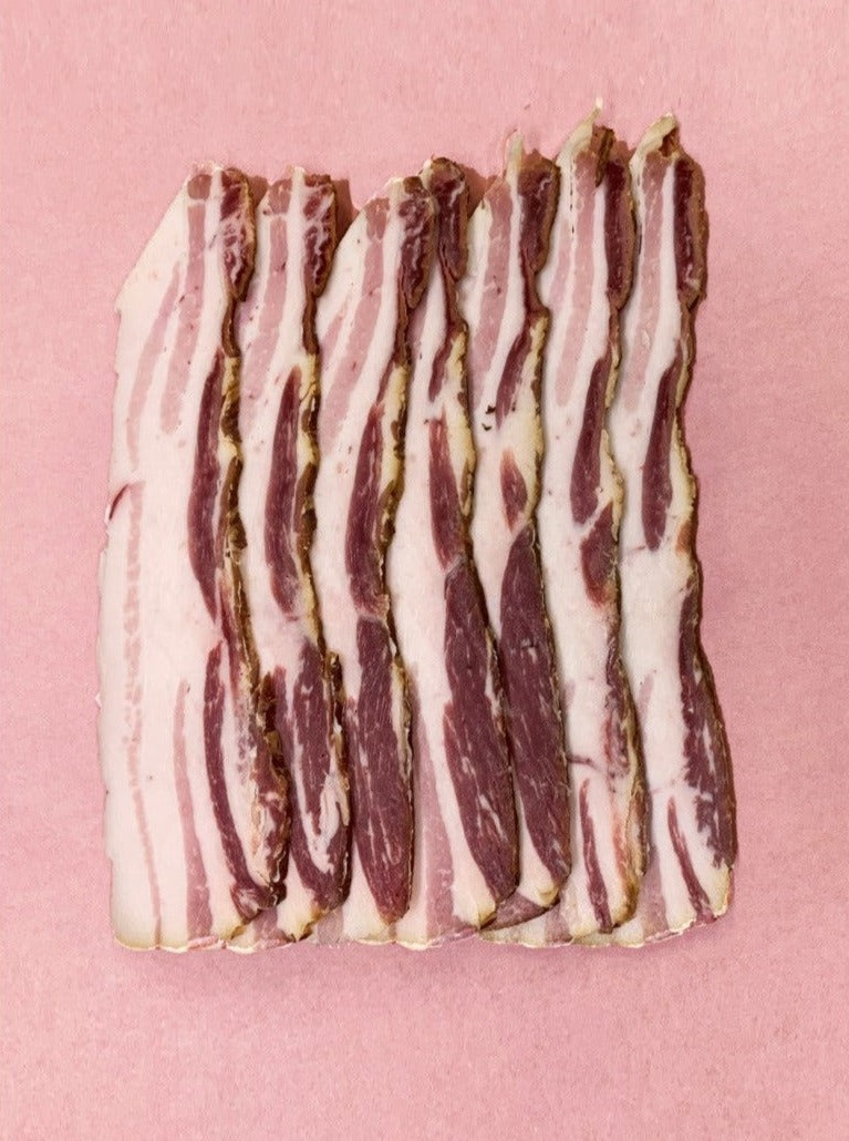 bacon de poitrine de porc, par 200g