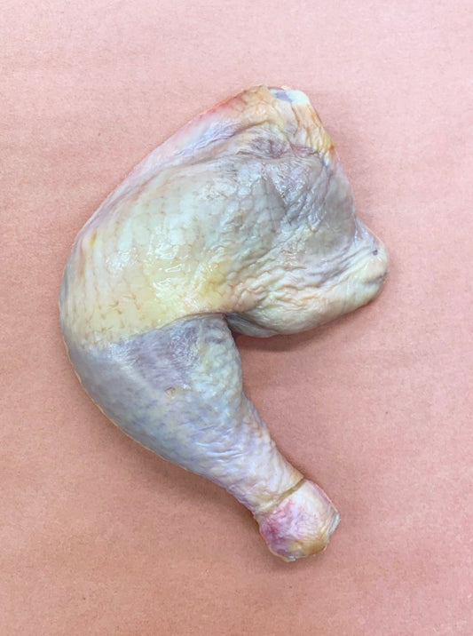 chicken leg, by the gram