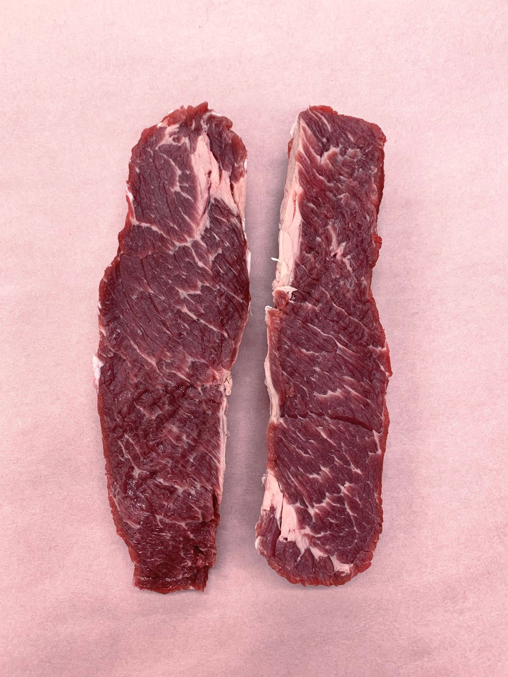 fresh (un-aged) steak, by the 200g