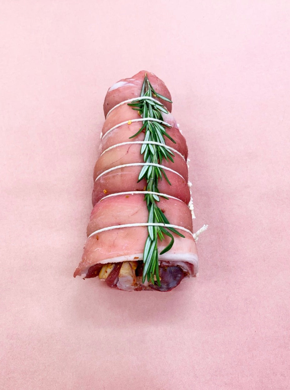 lamb-belly roast, by the 400g